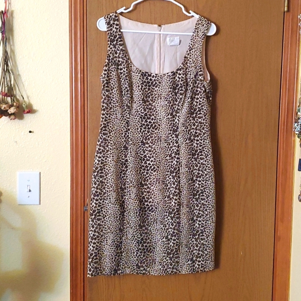 Leopard Print Dress